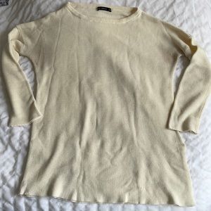 Zara Cream Sweater size M